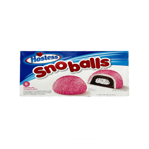 Hostess Sno Balls Fun Color 298g