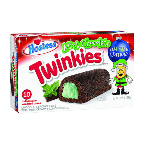 Hostess Twinkies Mint Chocolate 10er Pack 385g