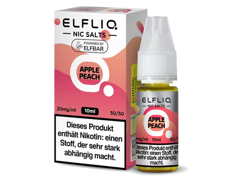 Elfliq - Apple Peach Nikotinsalz Liquid 10ml