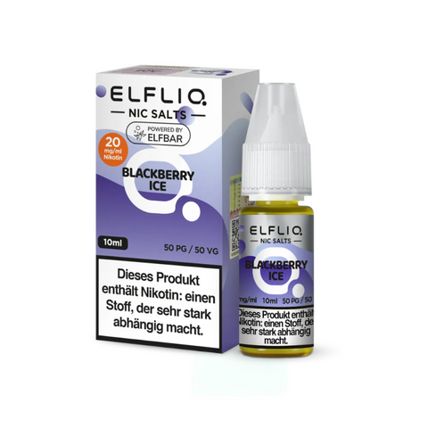 Elfliq - Blackberry Ice Nikotinsalz Liquid 10ml