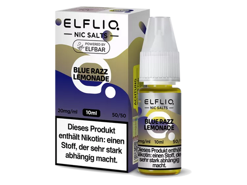 Elfliq - Blue Razz Lemonade Nikotinsalz Liquid 10ml