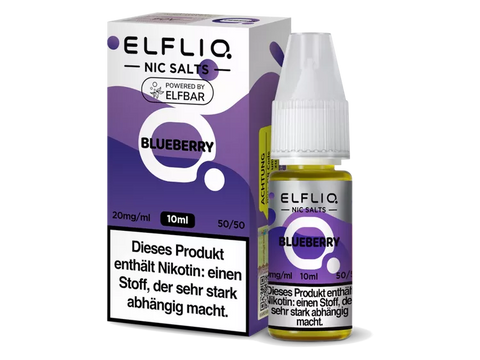 Elfliq - Blueberry Nikotinsalz Liquid 10ml