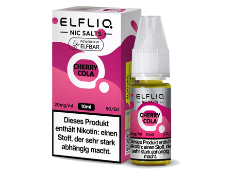 Elfliq - Cherry Cola Nikotinsalz Liquid 10ml