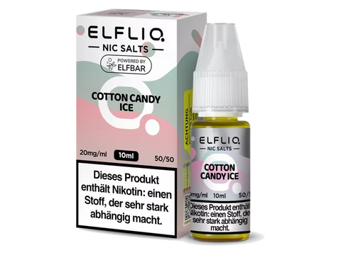 Elfliq - Cotton Candy Ice Nikotinsalz Liquid 10ml