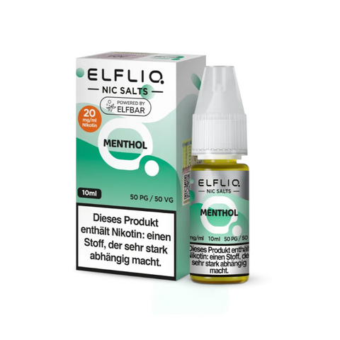 Elfliq - Menthol Nikotinsalz Liquid 10ml