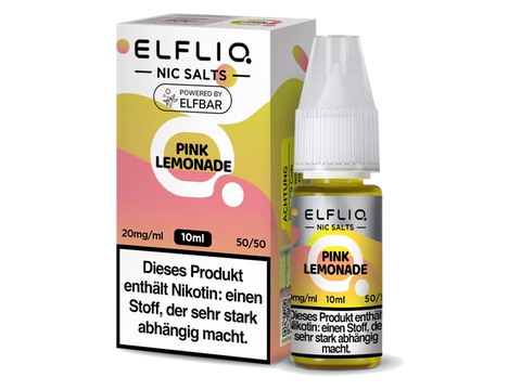 Elfliq - Pink Lemonade Nikotinsalz Liquid 10ml