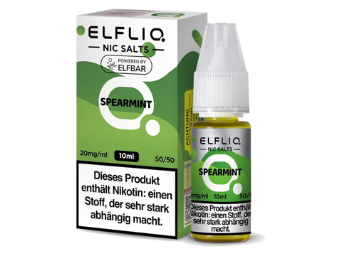 Elfliq - Spearmint Nikotinsalz Liquid 10ml