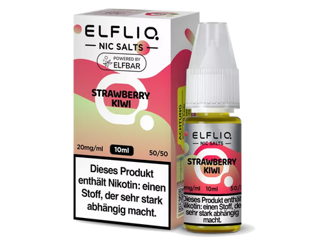 Elfliq - Strawberry Kiwi Nikotinsalz Liquid 10ml