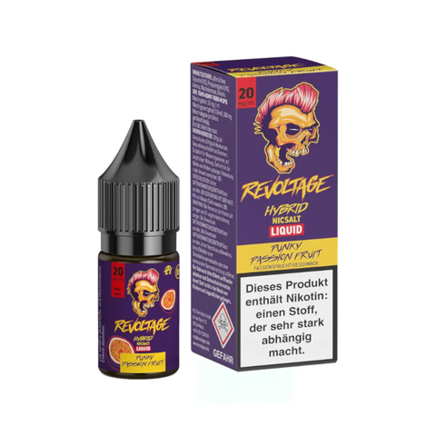 Revoltage - Hybrid Nikotinsalz Liquid Punky Passion Fruit