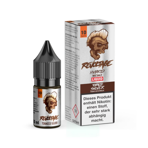 Revoltage - Hybrid Nikotinsalz Liquid Tabacco Silver