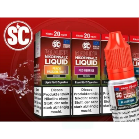 SC Red Line Liquid ( Nikotin )