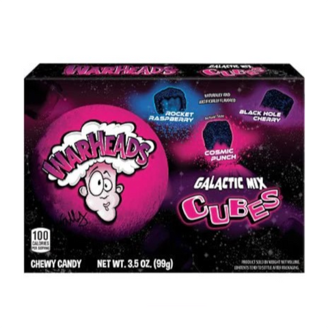 Warheads Galactic Mix Cubes 99g