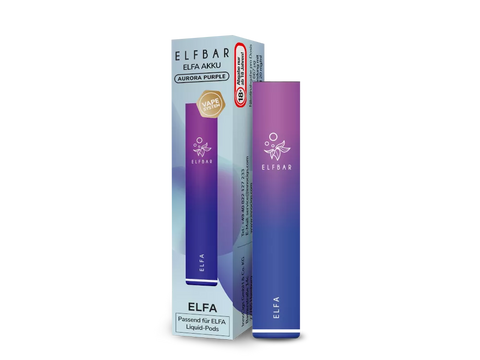 Elf Bar Elfa Akku 500 mAh Vape & American Food Elf Bar Elfa Akku 500 mAh Vape & American Food