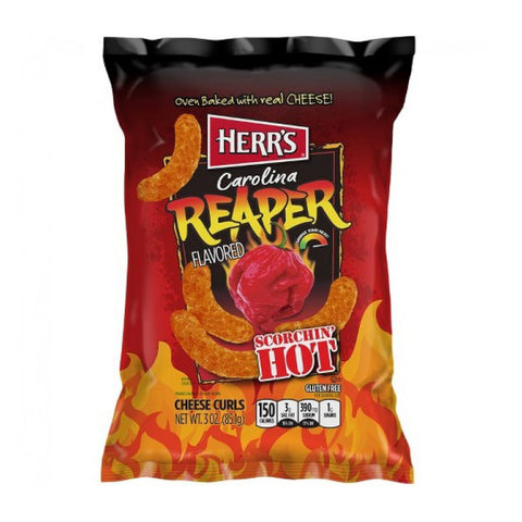 Herr´s Carolina Reaper Cheese Curls Chips 170g