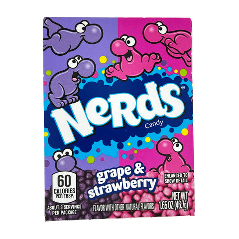 Wonka Nerds Grape & Strawberry 46,7g